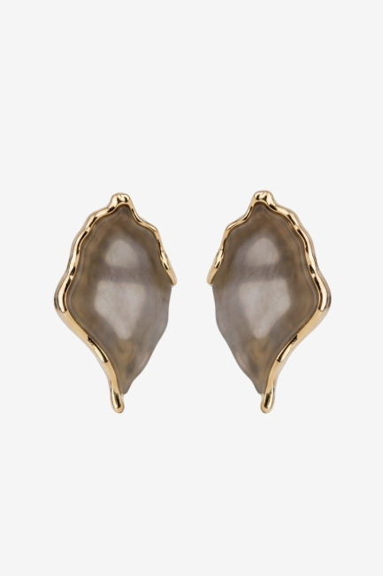 Серьги Мрамор в ассортименте – фото – Plus Size 50–64 – Моно-Стиль