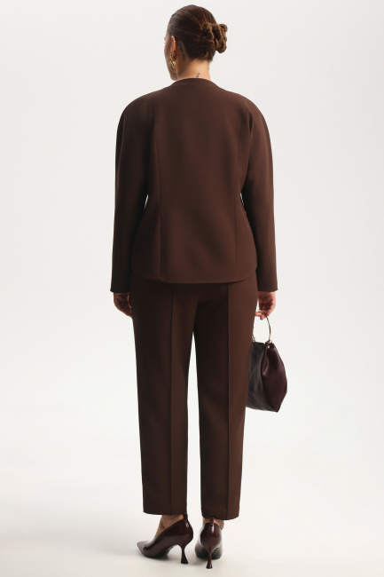 Брюки сигареты укороченной длины