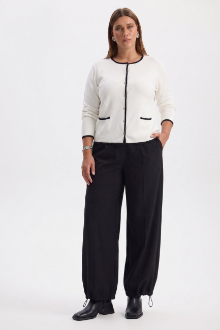 Вязаный жакет в стиле шанель – фото – Plus Size 50–64 – Моно-Стиль