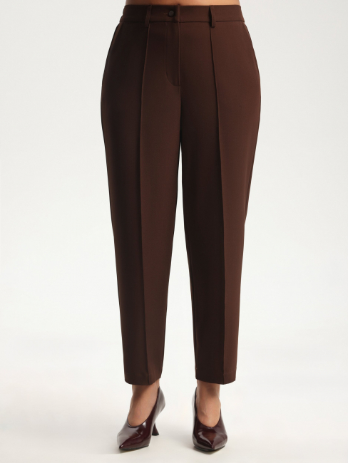 Брюки сигареты укороченной длины