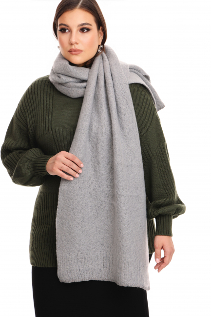 Шарф с добавлением шерсти норки в ассортименте