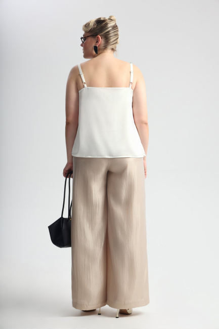 Широкие брюки из тенселя