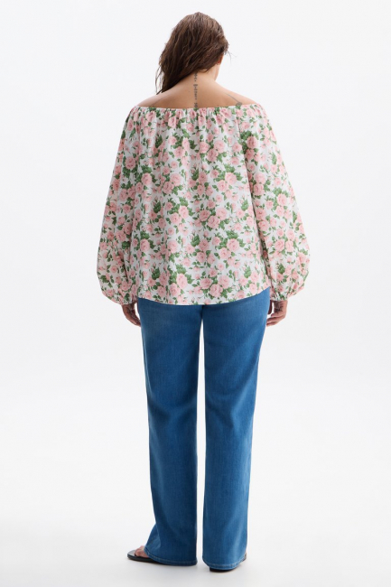 Джинсы straight в стиле 5 карманов – фото – Plus Size 50–64 – Моно-Стиль