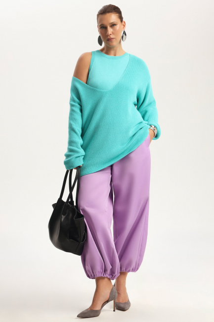 Брюки баллоны на резинке