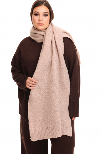 Шарф с добавлением шерсти норки в ассортименте