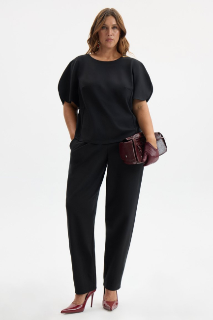 Блузка из джерси – фото – Plus Size 50–64 – Моно-Стиль