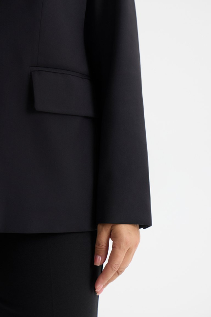 Жакет без застежки – фото – Plus Size 50–64 – Моно-Стиль