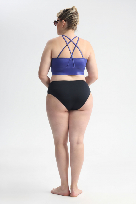 Топ бра фиолетового цвета с утягивающим эффектом