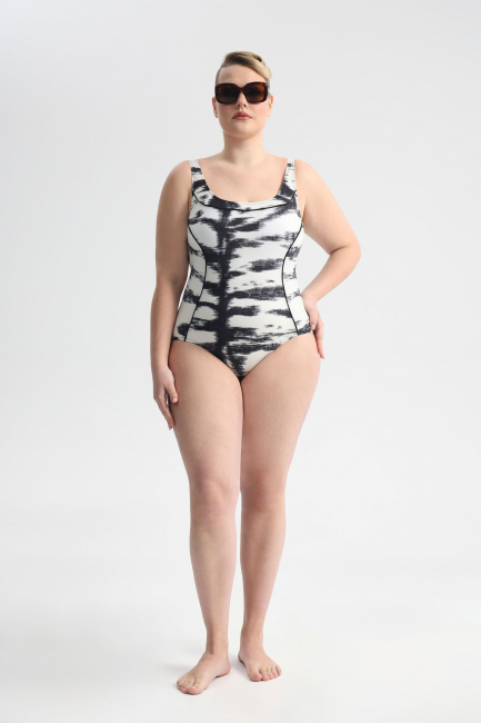 Купальник майо на корсетной основе