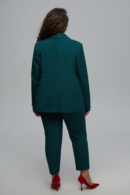 зеленые брюки дудочки со стрелками большие размеры заказать онлайн