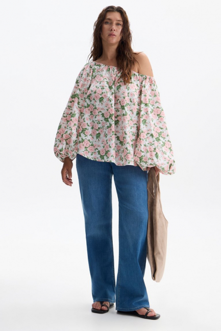 Джинсы straight в стиле 5 карманов – фото – Plus Size 50–64 – Моно-Стиль
