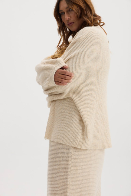Кардиган вязаный из мягкой шерсти – фото – Plus Size 50–64 – Моно-Стиль