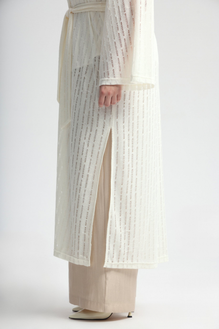 Накидка из поливискозы с перфорацией