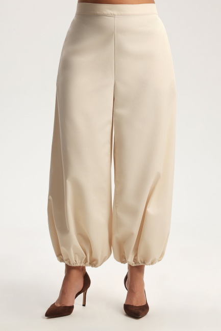 Брюки баллоны из смесового хлопка