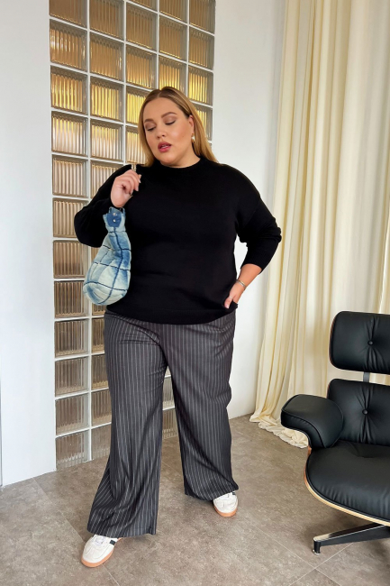 Джемпер Кайли черный