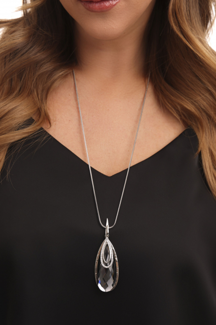 Топ с асимметричным низом и кружевом