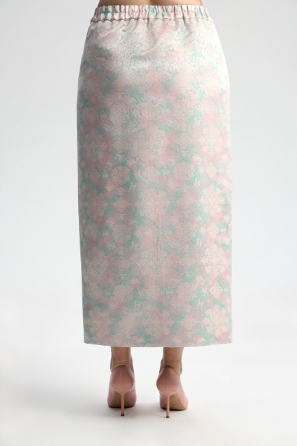 Юбка карандаш из жаккарда на подкладке