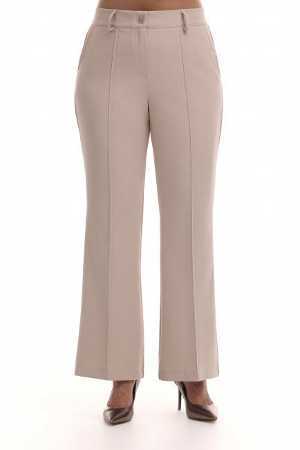 Брюки буткат из облегченной костюмной ткани