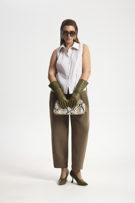 Рубашка из хлопка без рукавов