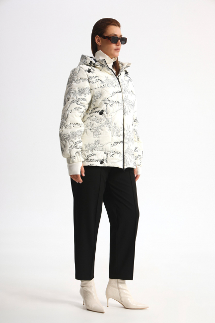 Брюки дудочки из черной поливискозы