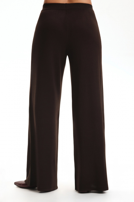 Брюки из вязаного трикотажа на резинке