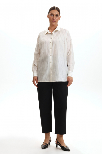 Брюки чинос из хлопка черного цвета