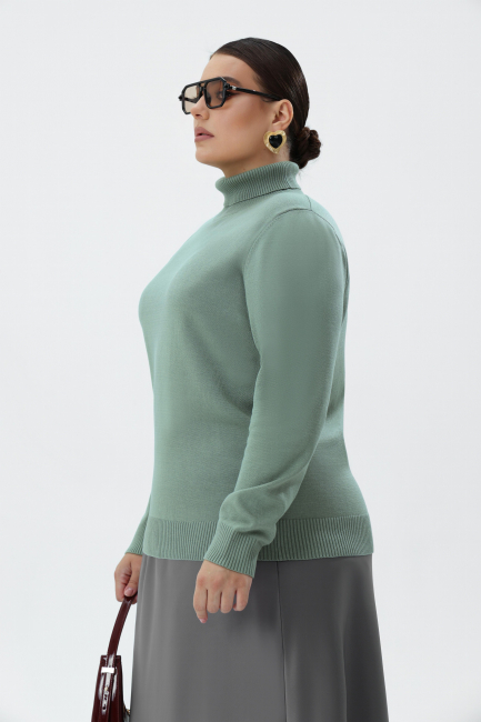 Бадлон из смесовой вязаной вискозы