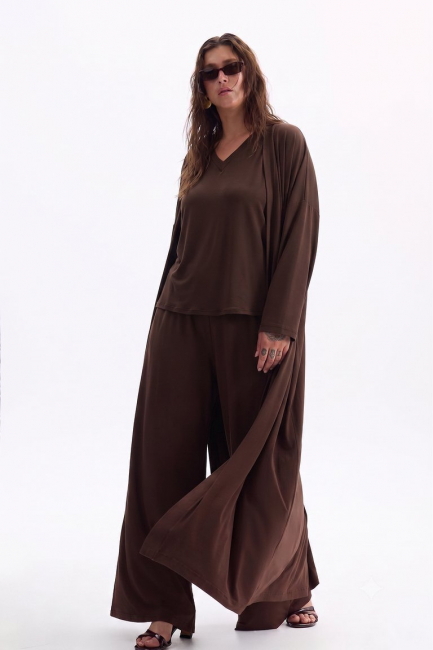 Футболка из трикотажного модала – фото – Plus Size 50–64 – Моно-Стиль