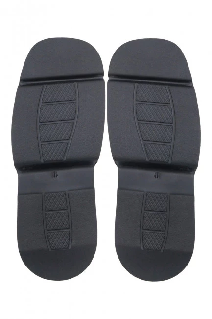 Черные кожаные ботинки на платформе от Моно-Стиль